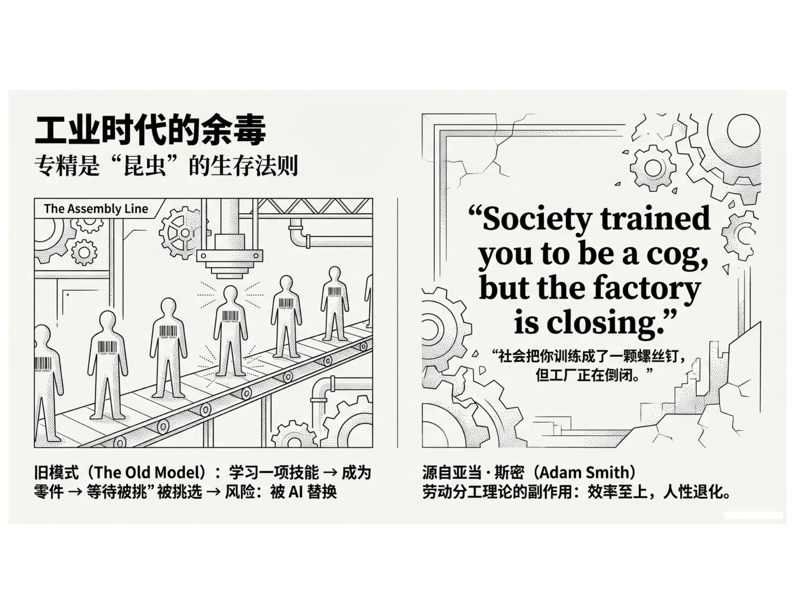 AI 时代，通才的个体自由时代。